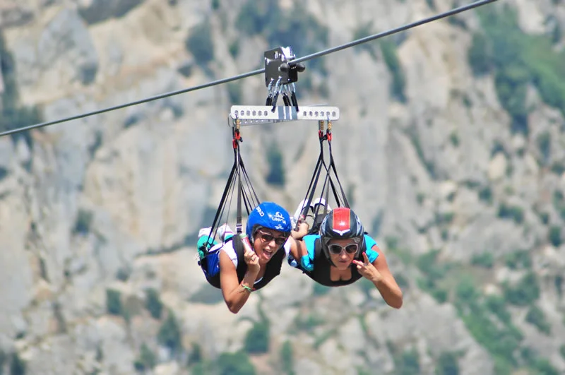 Volo dell’Angelo tra Castelmezzano e Pietrapertosa